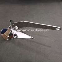 China supplier full sizes stainless steel boat delta anchor for yacht