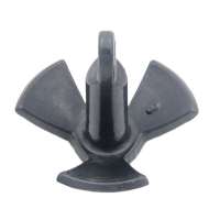 Seadog 8LB Black Vinyl-Coated river anchor